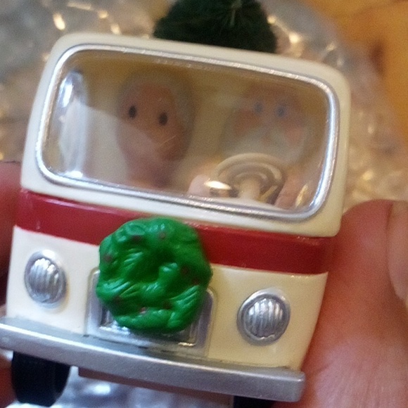 Mr & Mrs Santa Claus vacation RV &  ornaments NIB - Picture 6 of 8